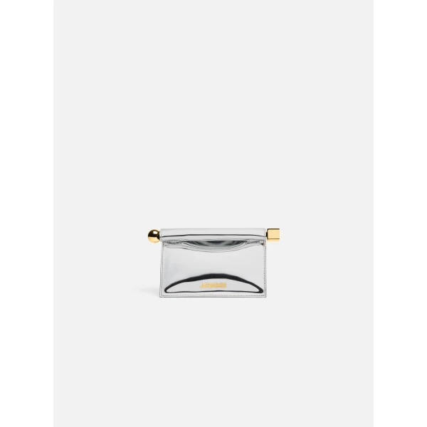 Jacquemus The small Rond Carré clutch - Jacquemus Clutch Bags - Le Chiquito Style - Shop at Luxury Shoes 