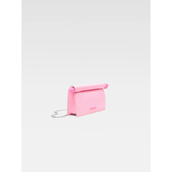 Jacquemus The small Rond Carré clutch - Jacquemus Clutch Bags - Le Chiquito Style - Shop at Luxury Shoes 
