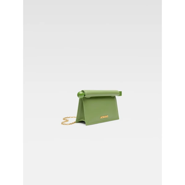 Jacquemus The small Rond Carré clutch - Jacquemus Clutch Bags - Le Chiquito Style - Shop at Luxury Shoes 
