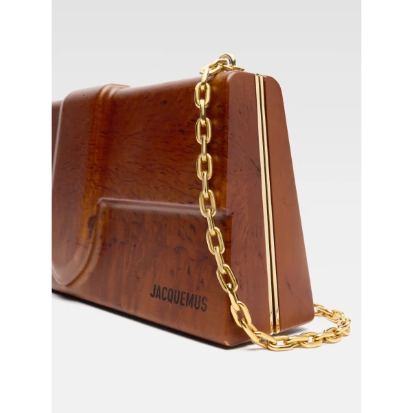 Jacquemus The wooden Bambino - Jacquemus Totes & Top-Handle Bags - Le Chiquito Style - Shop at Luxury Shoes 