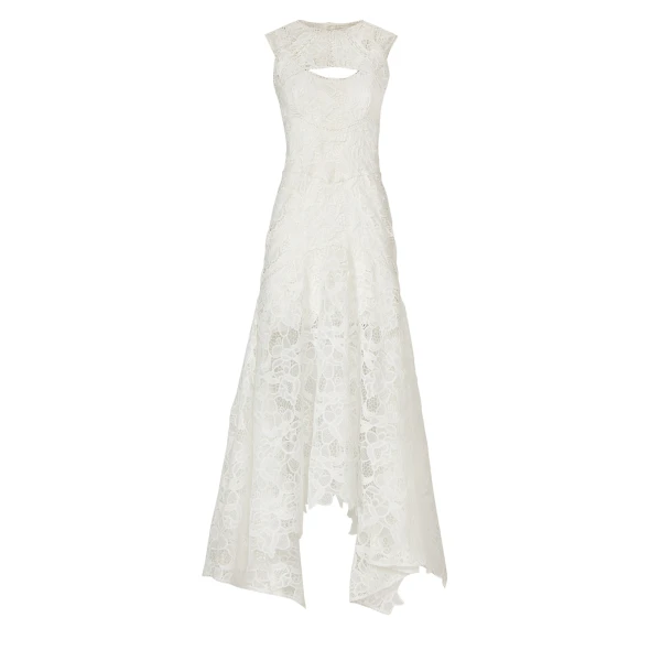 Costarellos Dresses - Romantic Greek Lace - Shop at Luxury Shoes 
