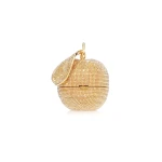 Judith Leiber Apple Golden Delicious - Judith Leiber Crystal Clutch - Luxury Evening Bag - Shop at Luxury Shoes 