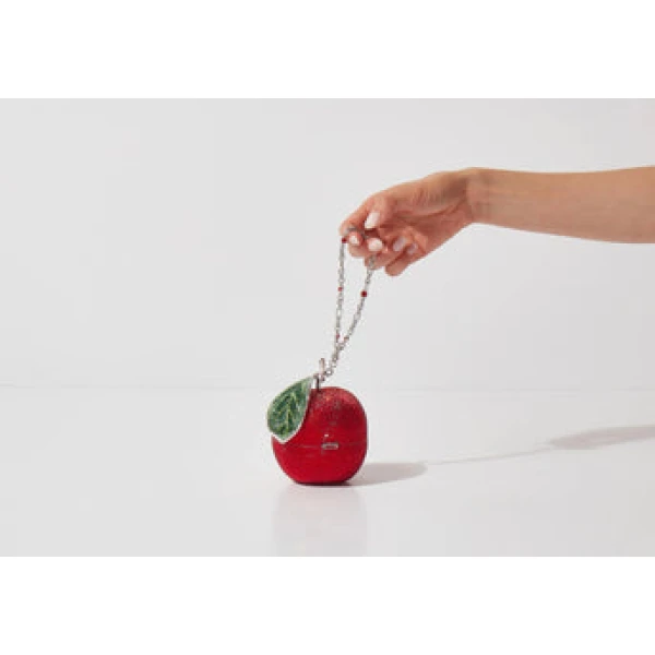 Judith Leiber Apple Sweetie - Judith Leiber Crystal Clutch - Luxury Evening Bag - Shop at Luxury Shoes 