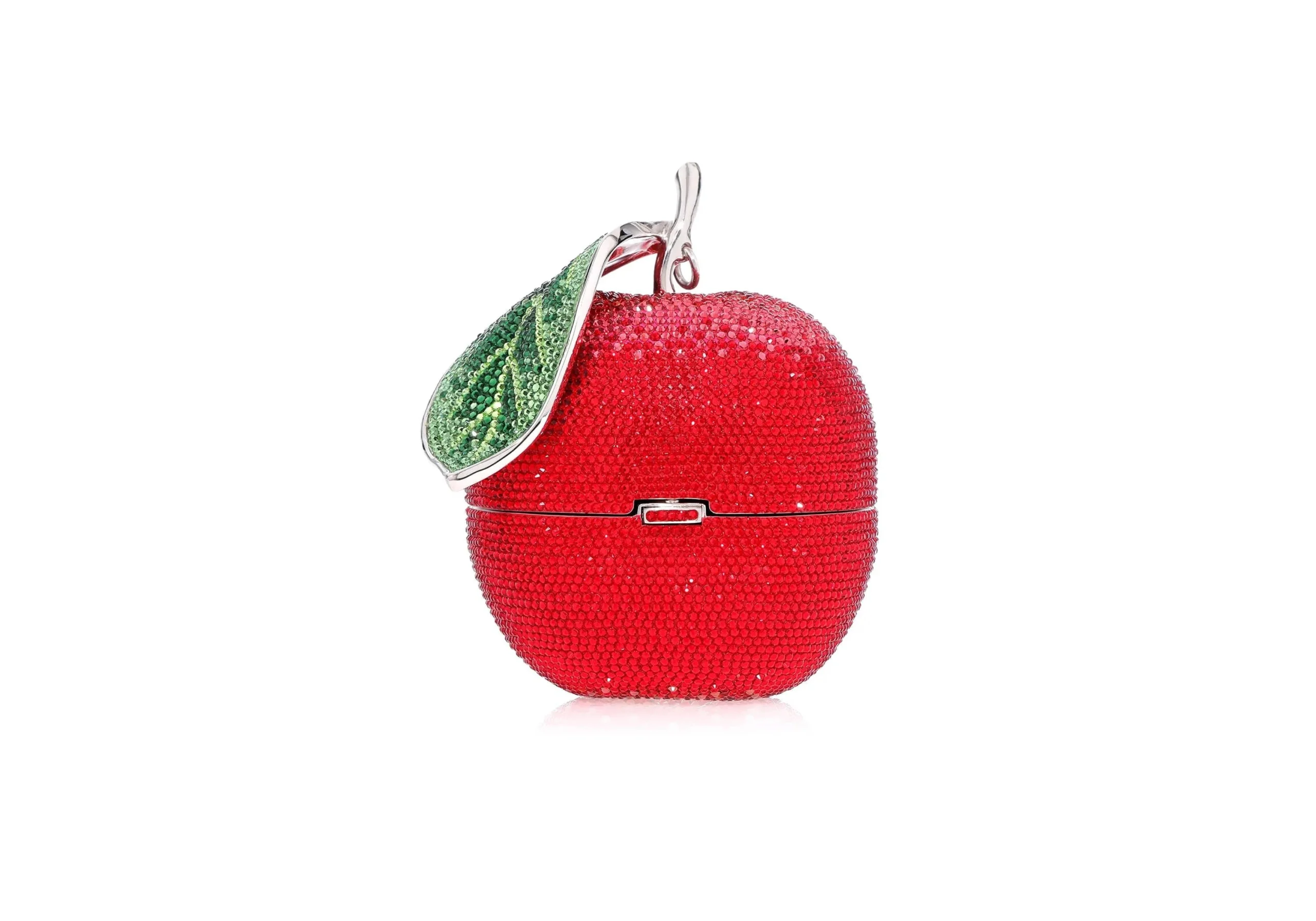 Judith Leiber Apple Sweetie - Judith Leiber Crystal Clutch - Luxury Evening Bag - Shop at Luxury Shoes 