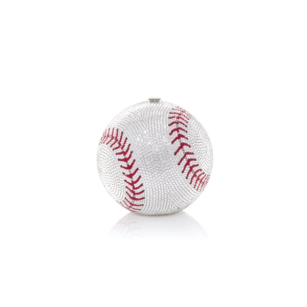 Judith Leiber Baseball Clutch - Judith Leiber Crystal Clutch - Luxury Evening Bag - Shop at Luxury Shoes 