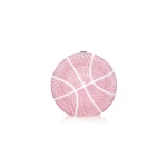 Judith Leiber Basketball Pink - Judith Leiber Crystal Clutch - Luxury Evening Bag - Shop at Luxury Shoes 