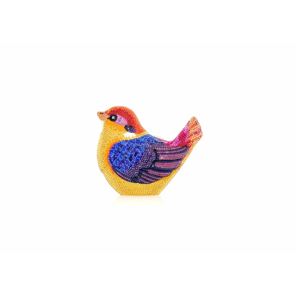Judith Leiber Bird Kingfisher - Judith Leiber Crystal Clutch - Luxury Evening Bag - Shop at Luxury Shoes 