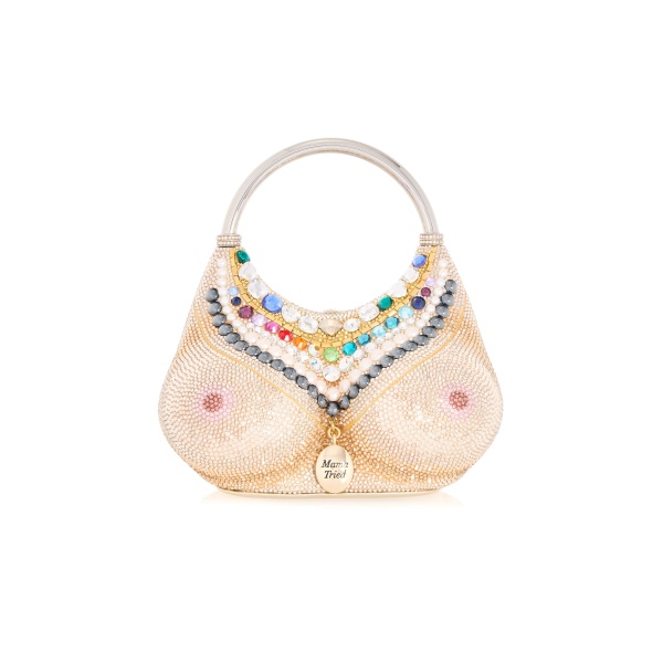 Judith Leiber Bust Don't Tell Mama - Judith Leiber Crystal Clutch - Luxury Evening Bag - Shop at Luxury Shoes 