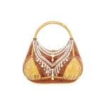 Judith Leiber Bust Gold Bikini Bag - Judith Leiber Crystal Clutch - Luxury Evening Bag - Shop at Luxury Shoes 