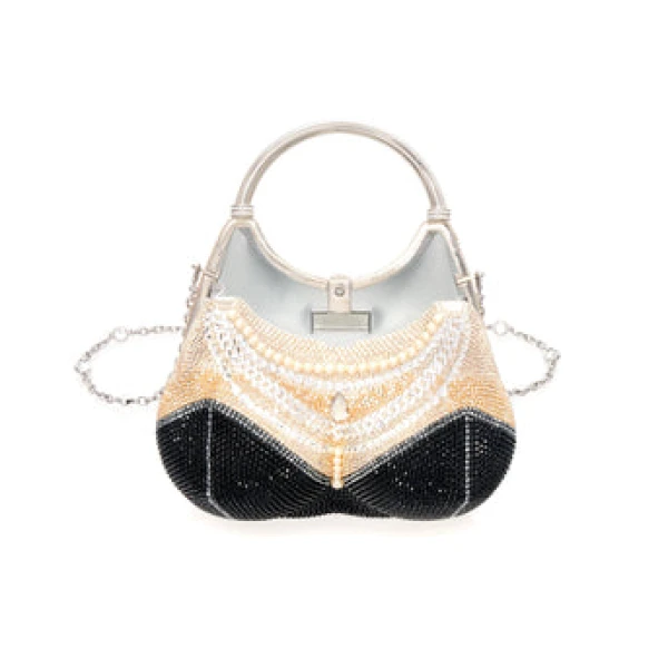 Judith Leiber Bust Hollywood Glamour - Judith Leiber Crystal Clutch - Luxury Evening Bag - Shop at Luxury Shoes 