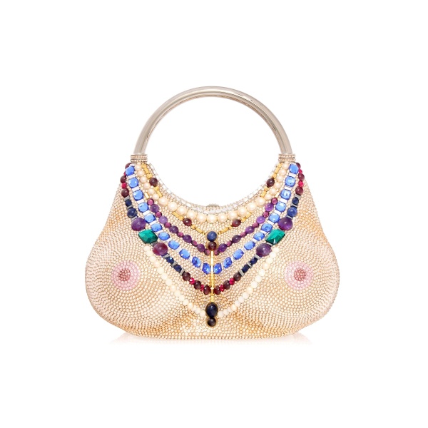 Judith Leiber Bust Nude - Judith Leiber Crystal Clutch - Luxury Evening Bag - Shop at Luxury Shoes 