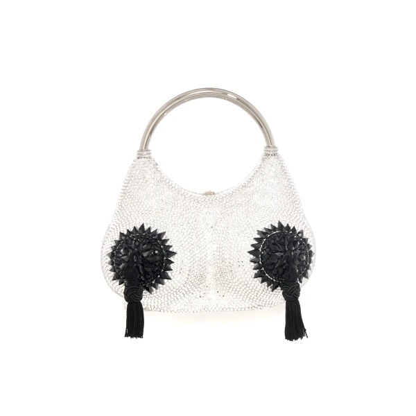 Judith Leiber Bust Pasties - Judith Leiber Crystal Clutch - Luxury Evening Bag - Shop at Luxury Shoes 