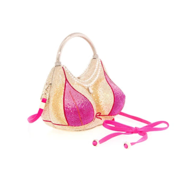 Judith Leiber Bust Pink Bikini - Judith Leiber Crystal Clutch - Luxury Evening Bag - Shop at Luxury Shoes 
