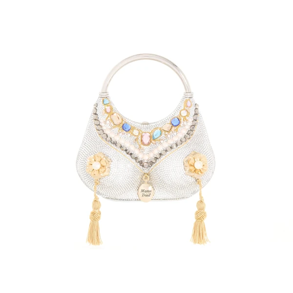 Judith Leiber Bust Standing Ovation - Judith Leiber Crystal Clutch - Luxury Evening Bag - Shop at Luxury Shoes 