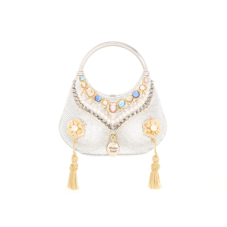 Judith Leiber Bust Standing Ovation - Judith Leiber Crystal Clutch - Luxury Evening Bag - Shop at Luxury Shoes 