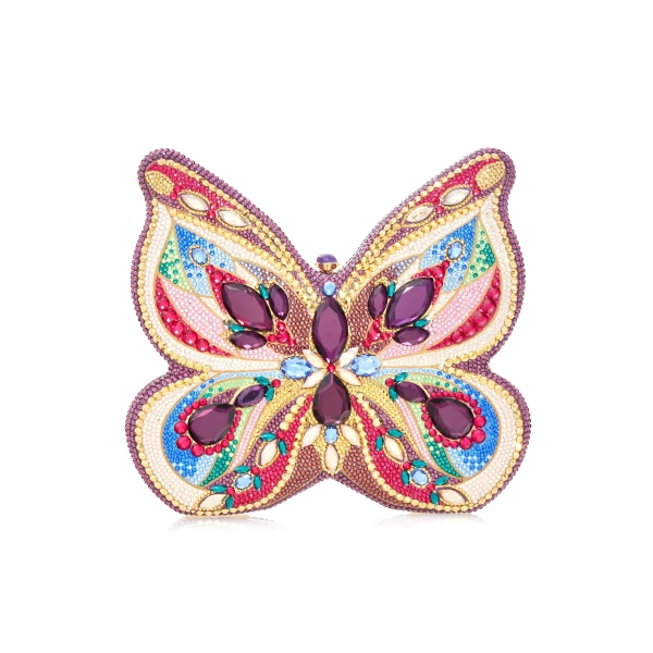 Judith Leiber Butterfly Medley - Judith Leiber Crystal Clutch - Luxury Evening Bag - Shop at Luxury Shoes 