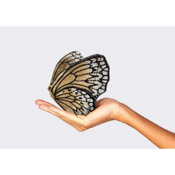 Judith Leiber Butterfly Monarch - Judith Leiber Crystal Clutch - Luxury Evening Bag - Shop at Luxury Shoes 