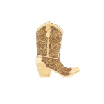 Judith Leiber Cowboy Boot Austin Brown - Judith Leiber Crystal Clutch - Luxury Evening Bag - Shop at Luxury Shoes 