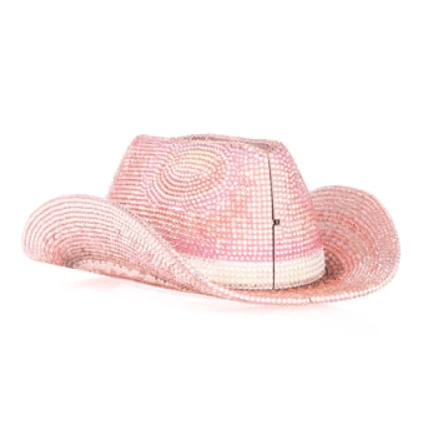 Judith Leiber Cowboy Hat Dakota Purse - Judith Leiber Crystal Clutch - Luxury Evening Bag - Shop at Luxury Shoes 