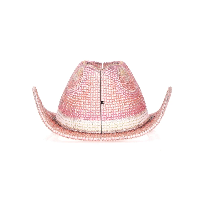 Judith Leiber Cowboy Hat Dakota Purse - Judith Leiber Crystal Clutch - Luxury Evening Bag - Shop at Luxury Shoes 