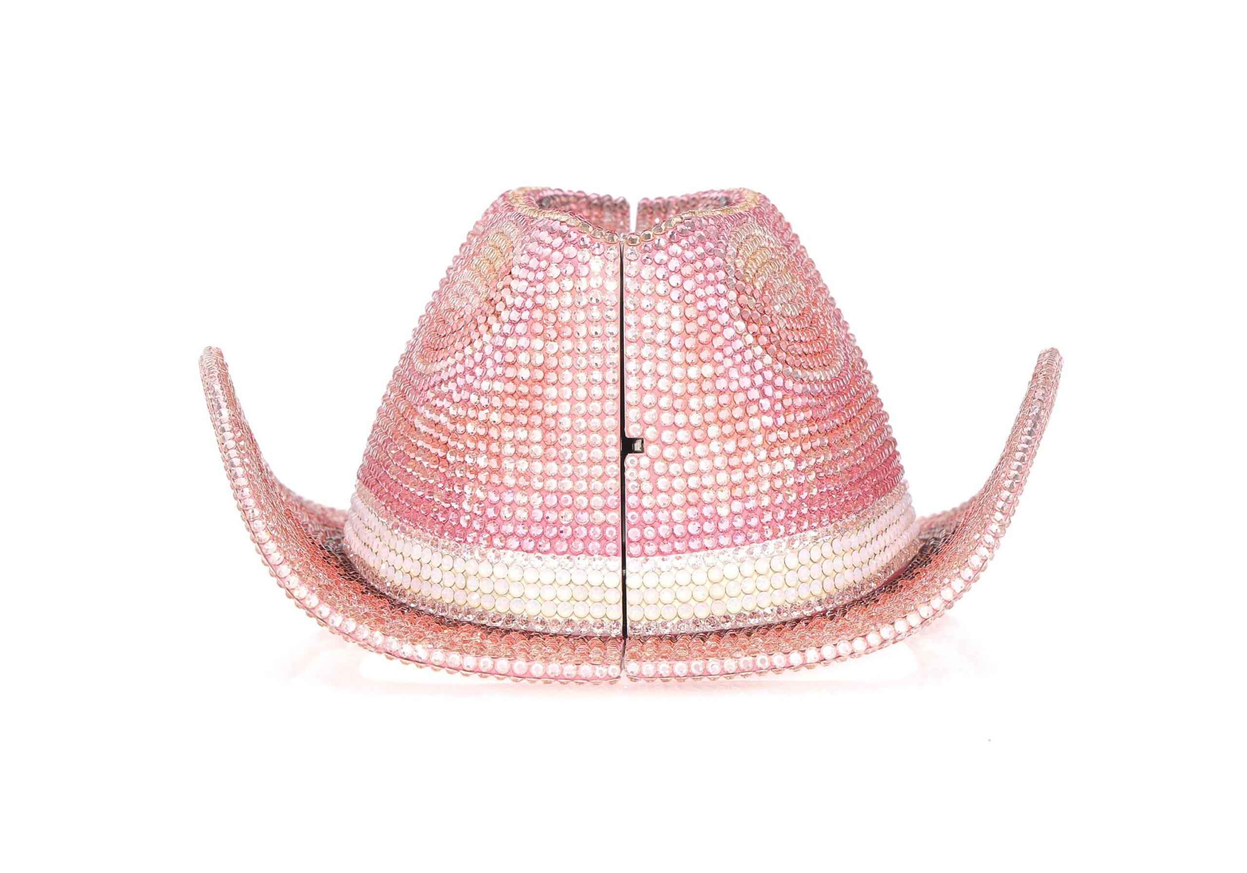 Judith Leiber Cowboy Hat Dakota Purse - Judith Leiber Crystal Clutch - Luxury Evening Bag - Shop at Luxury Shoes 