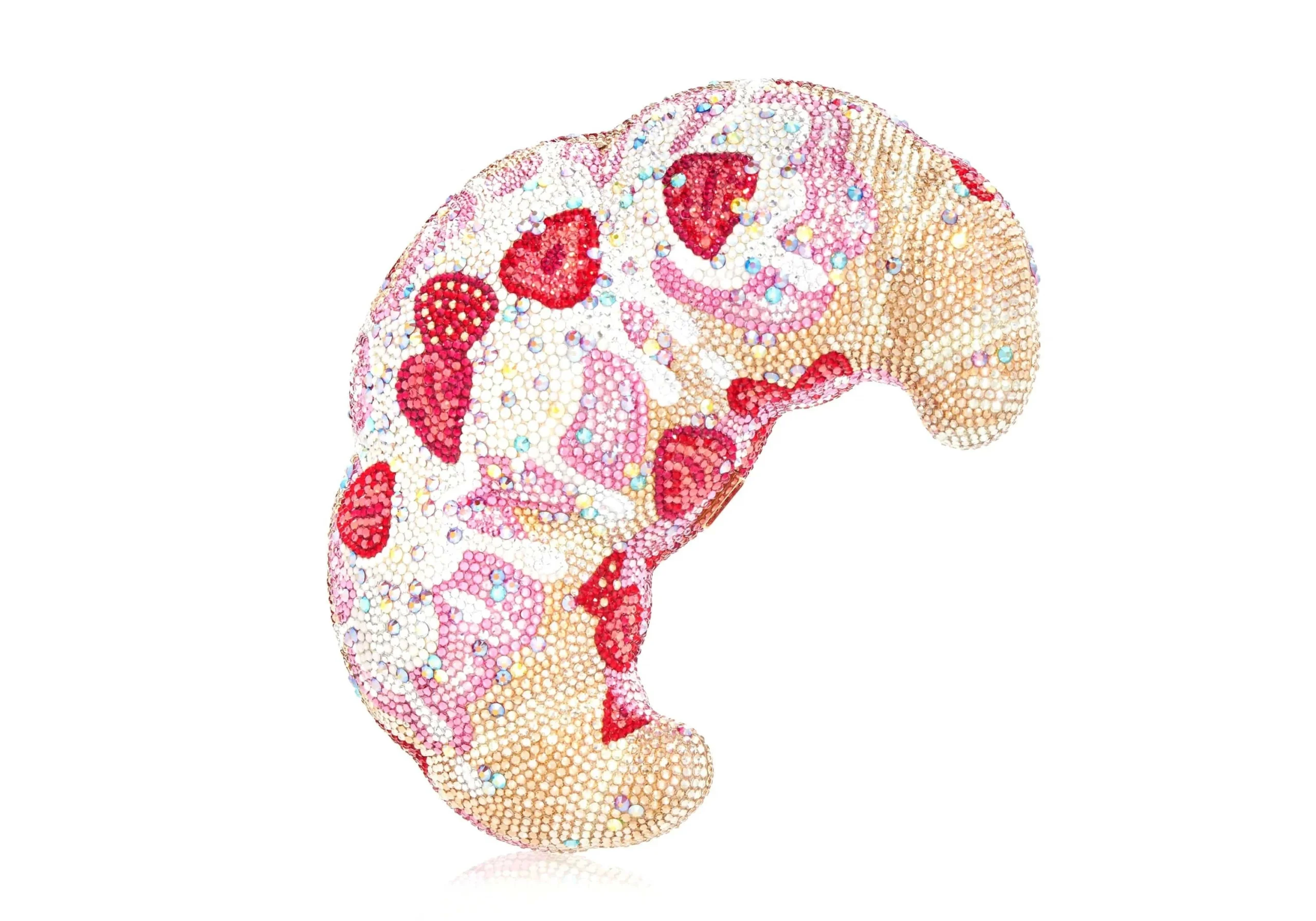 Judith Leiber Croissant Indulgence - Judith Leiber Crystal Clutch - Luxury Evening Bag - Shop at Luxury Shoes Judith Leiber Croissant Indulgence - Judith Leiber Crystal Clutch - Luxury Evening Bag - Shop at Luxury Shoes