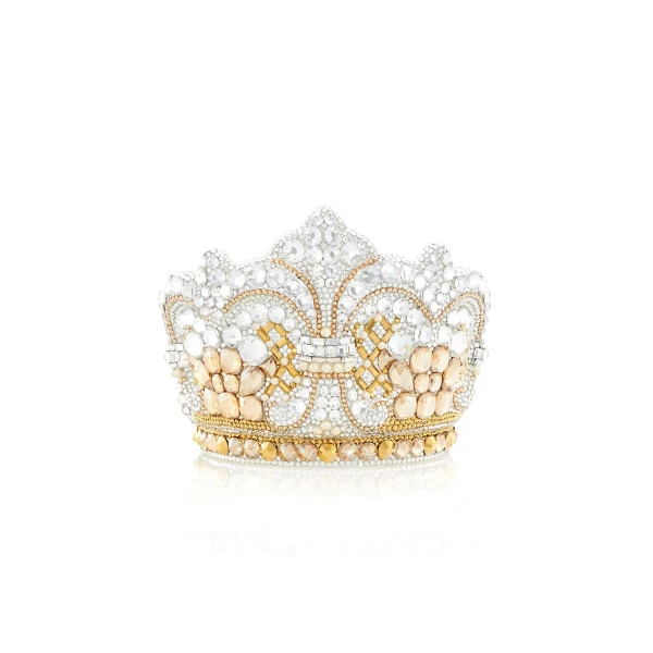 Judith Leiber Crown Jewels - Judith Leiber Crystal Clutch - Luxury Evening Bag - Shop at Luxury Shoes 