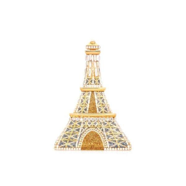 Judith Leiber Eiffel Tower Bonne Nuit - Judith Leiber Crystal Clutch - Luxury Evening Bag - Shop at Luxury Shoes 