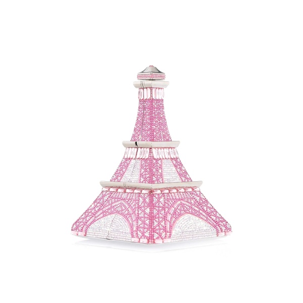 Judith Leiber Eiffel Tower Parisian Dream - Judith Leiber Crystal Clutch - Luxury Evening Bag - Shop at Luxury Shoes 