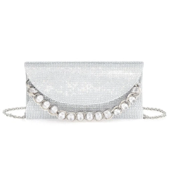 Judith Leiber Envelope Taylor Fullbead - Judith Leiber Crystal Clutch - Luxury Evening Bag - Shop at Luxury Shoes 