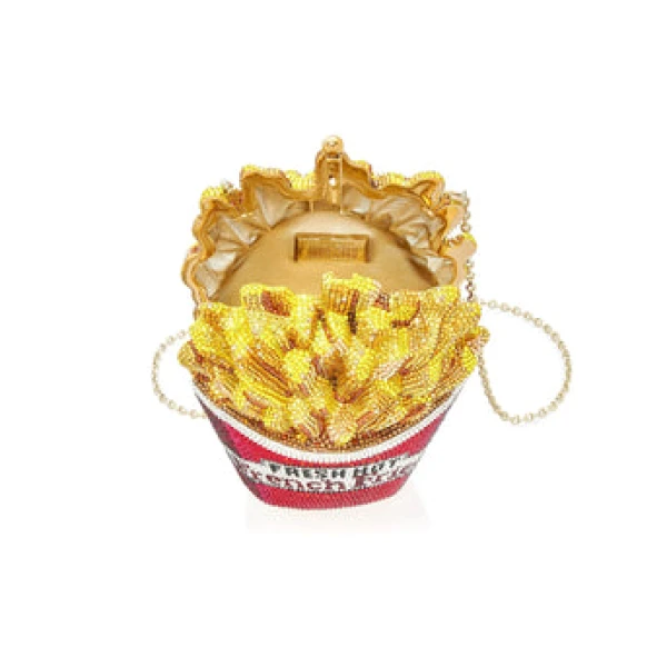 Judith Leiber French Fries Fresh And Hot - Judith Leiber Crystal Clutch - Luxury Evening Bag - Shop at Luxury Shoes 