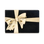 Judith Leiber Gift Box Surprise Black - Judith Leiber Crystal Clutch - Luxury Evening Bag - Shop at Luxury Shoes 