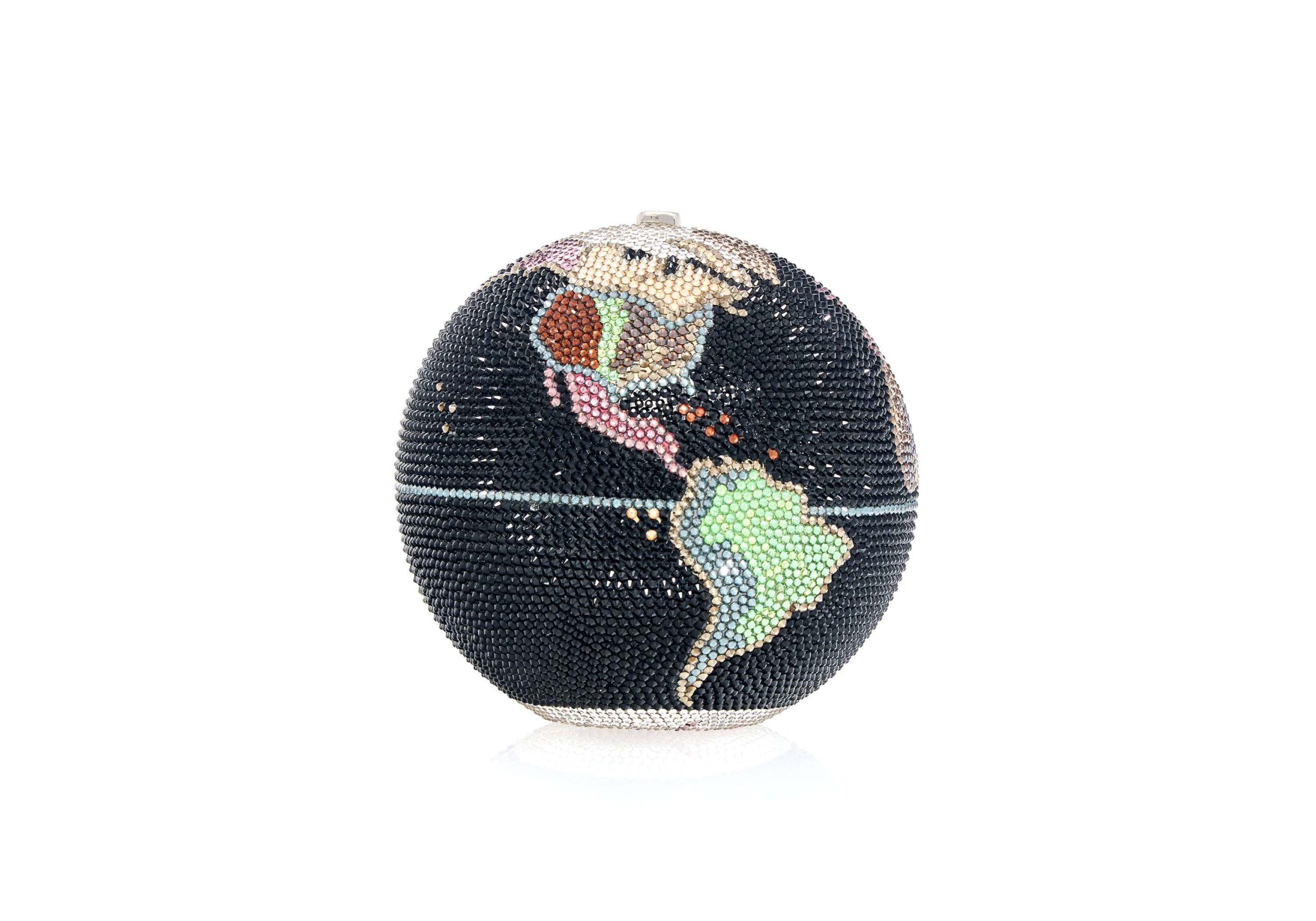 Judith Leiber Globe Hayden Planetarium Black - Judith Leiber Crystal Clutch - Luxury Evening Bag - Shop at Luxury Shoes Judith Leiber Globe Hayden Planetarium Black - Judith Leiber Crystal Clutch - Luxury Evening Bag - Shop at Luxury Shoes