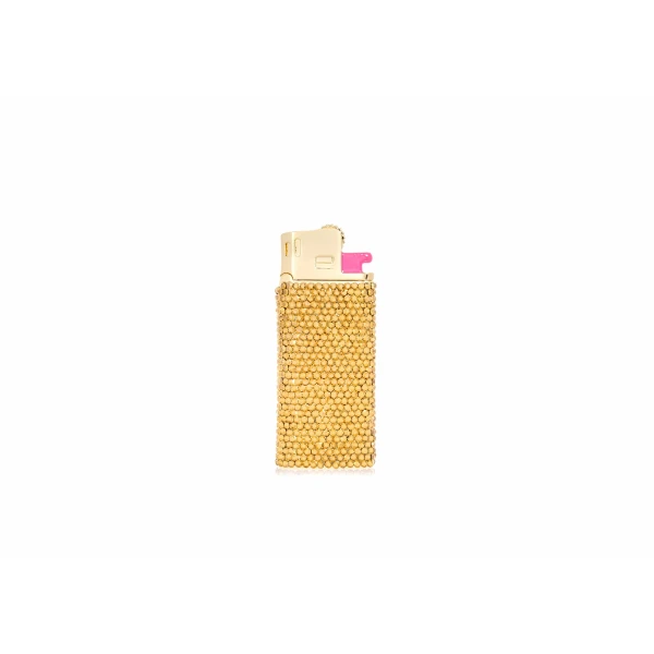 Judith Leiber Gold Flame Miniature Got A Light? - Judith Leiber Crystal Clutch - Luxury Evening Bag - Shop at Luxury Shoes 