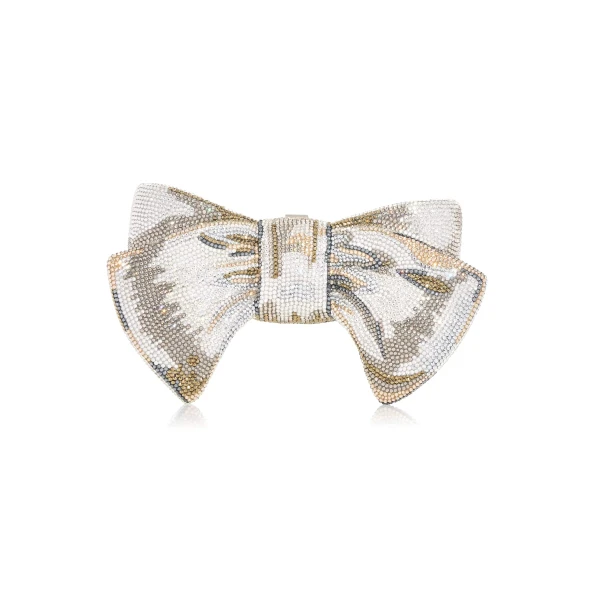 Judith Leiber Just For You Bow - Judith Leiber Crystal Clutch - Luxury Evening Bag - Shop at Luxury Shoes 