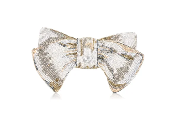 Judith Leiber Just For You Bow - Judith Leiber Crystal Clutch - Luxury Evening Bag - Shop at Luxury Shoes 