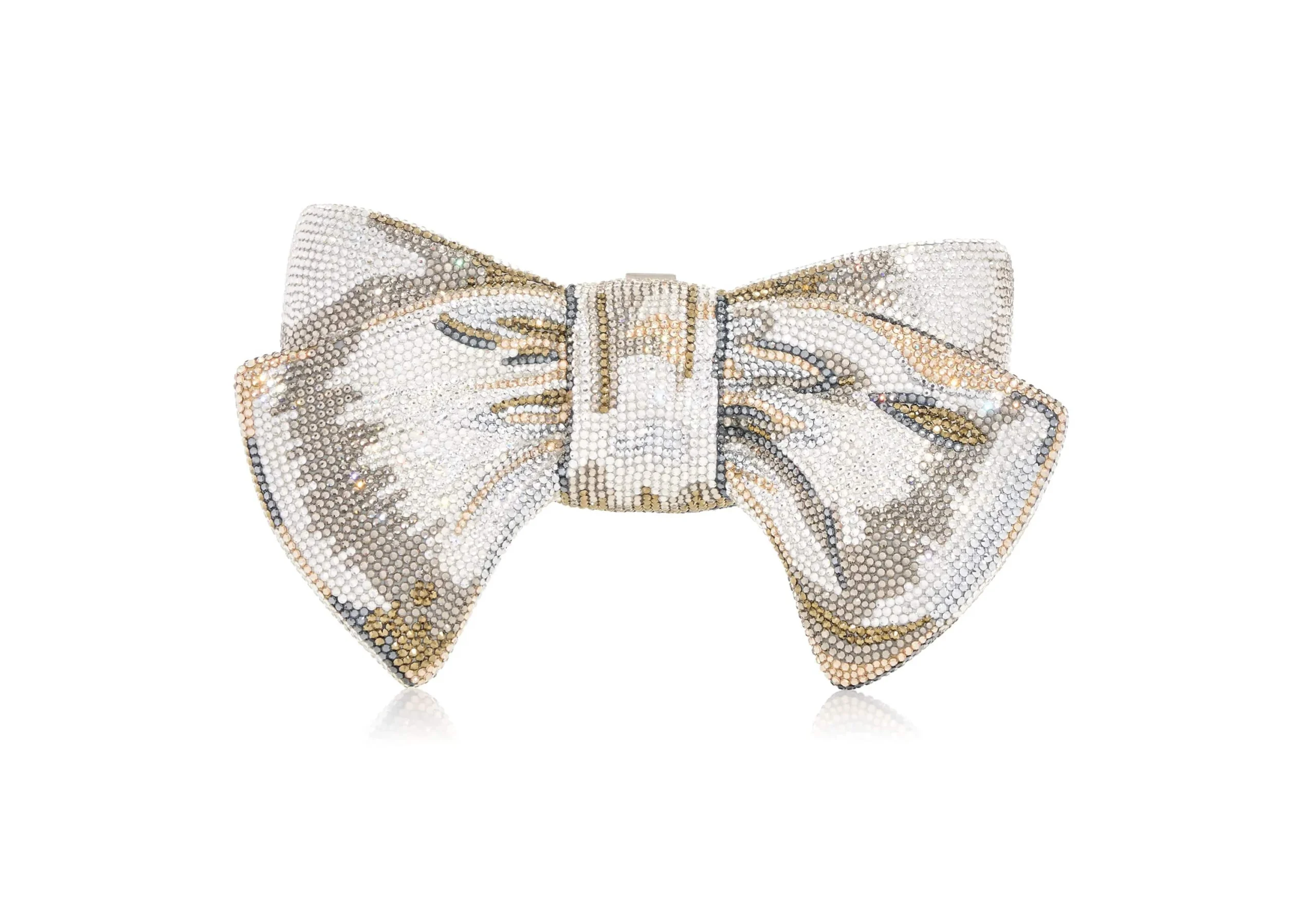 Judith Leiber Just For You Bow - Judith Leiber Crystal Clutch - Luxury Evening Bag - Shop at Luxury Shoes 