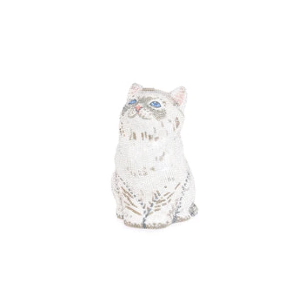 Judith Leiber Kitten Cloud - Judith Leiber Crystal Clutch - Luxury Evening Bag - Shop at Luxury Shoes 