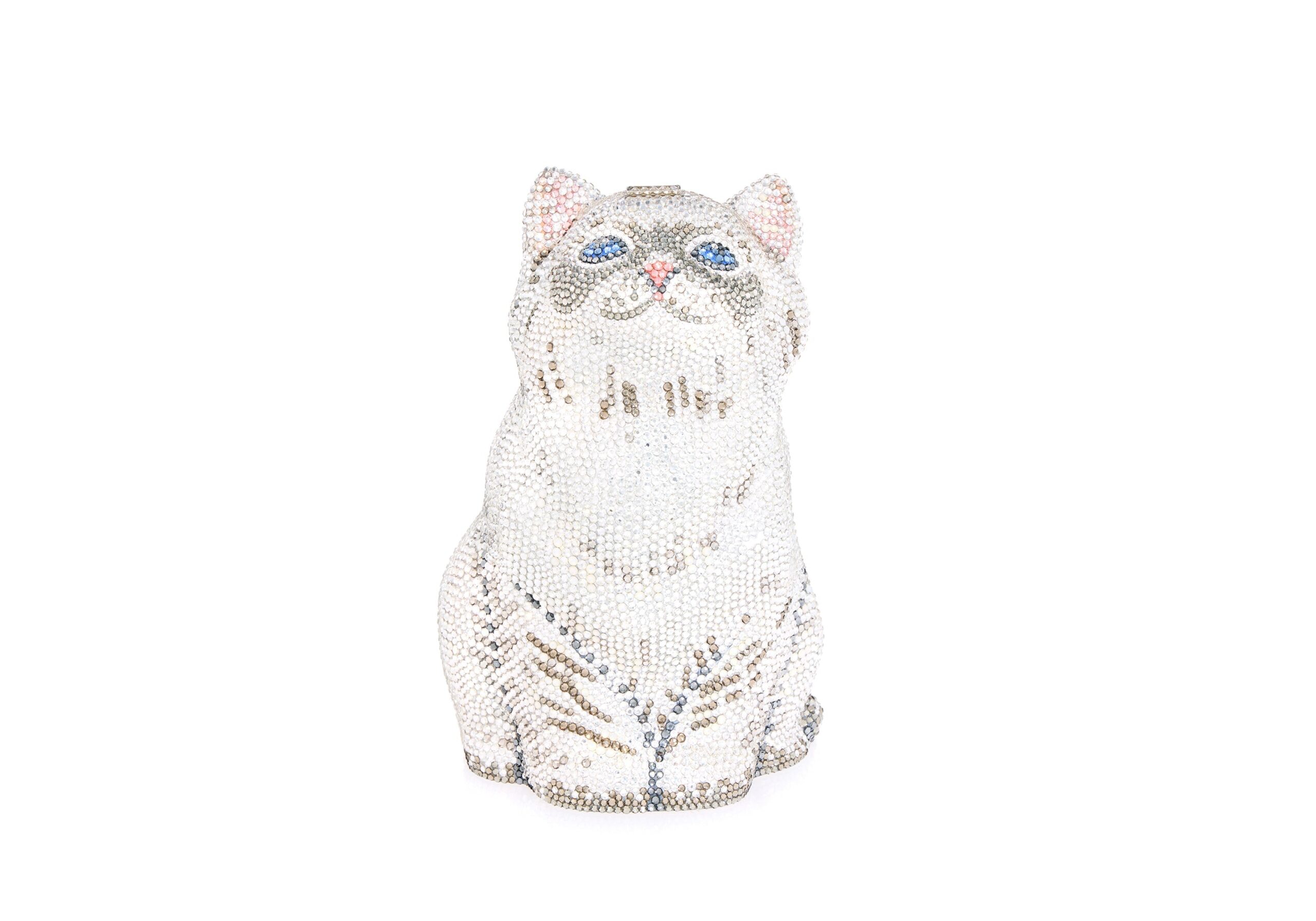 Judith Leiber Kitten Cloud - Judith Leiber Crystal Clutch - Luxury Evening Bag - Shop at Luxury Shoes 
