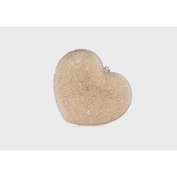 Judith Leiber L'Amour Petit Coeur Prosecco - Judith Leiber Crystal Clutch - Luxury Evening Bag - Shop at Luxury Shoes 