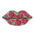 Judith Leiber Lips Red Roses Clutch - Judith Leiber Crystal Clutch - Luxury Evening Bag - Shop at Luxury Shoes 