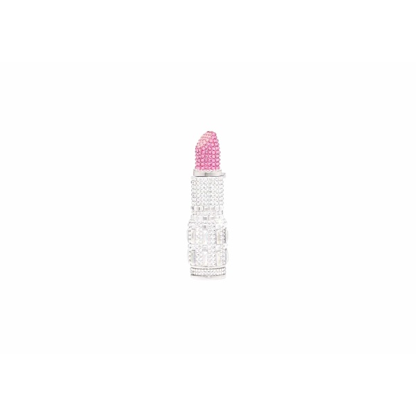 Judith Leiber Lipstick Pillbox Pinkie - Judith Leiber Crystal Clutch - Luxury Evening Bag - Shop at Luxury Shoes 