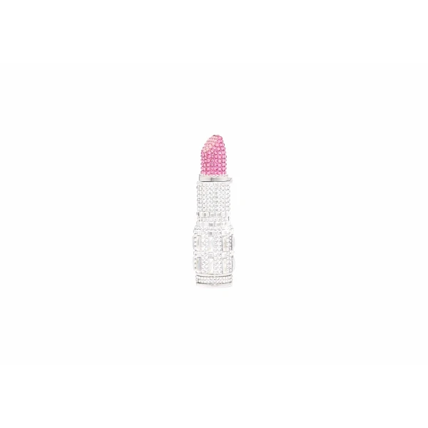 Judith Leiber Lipstick Pillbox Pinkie - Judith Leiber Crystal Clutch - Luxury Evening Bag - Shop at Luxury Shoes 