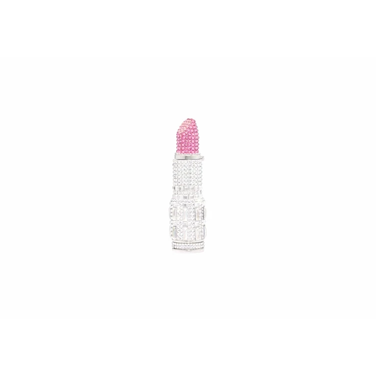 Judith Leiber Lipstick Pillbox Pinkie - Judith Leiber Crystal Clutch - Luxury Evening Bag - Shop at Luxury Shoes 