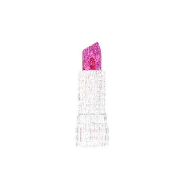 Judith Leiber Lipstick Pinkie - Judith Leiber Crystal Clutch - Luxury Evening Bag - Shop at Luxury Shoes 