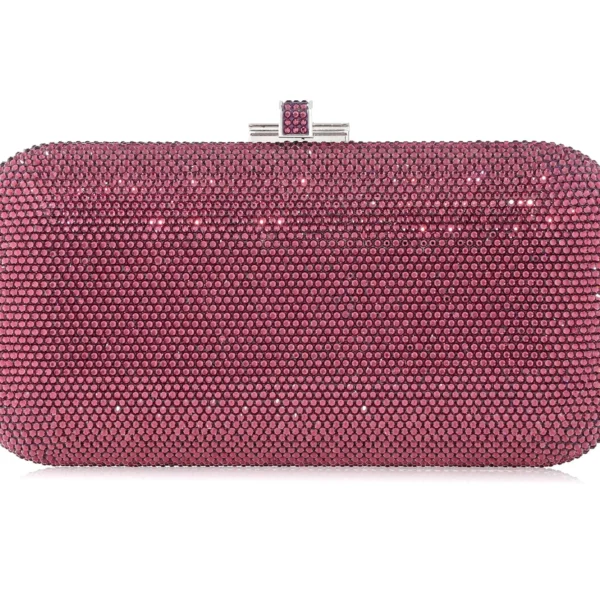 Judith Leiber Long Slide Fullbead Amethyst