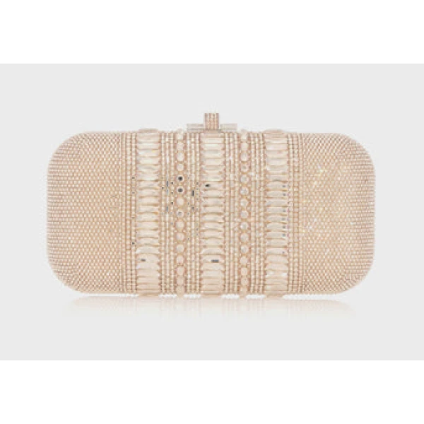 Judith Leiber Long Slide Gems Prosecco - Judith Leiber Crystal Clutch - Luxury Evening Bag - Shop at Luxury Shoes 