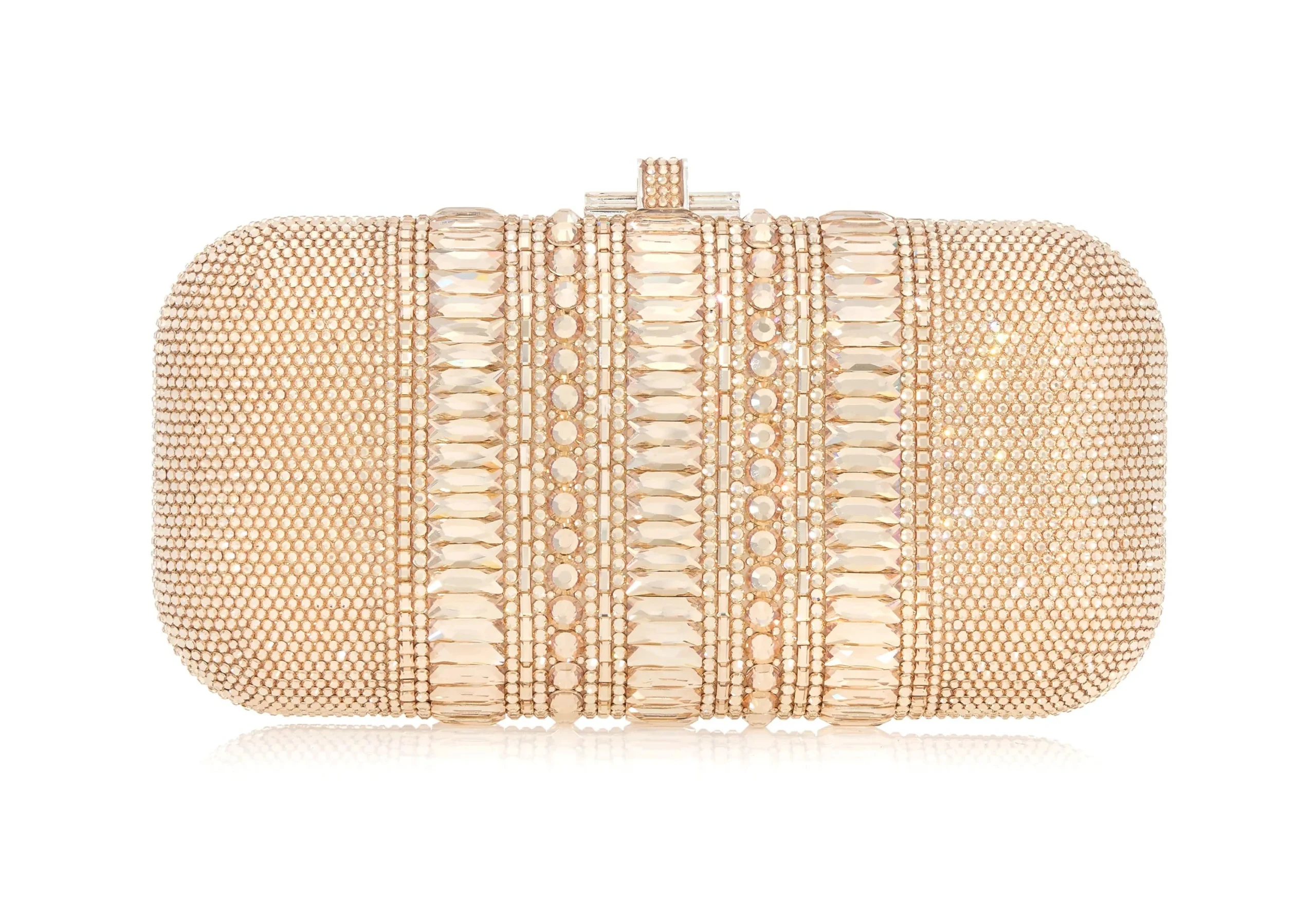 Judith Leiber Long Slide Gems Prosecco - Judith Leiber Crystal Clutch - Luxury Evening Bag - Shop at Luxury Shoes 
