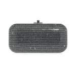Judith Leiber Long Slide Gray - Judith Leiber Crystal Clutch - Luxury Evening Bag - Shop at Luxury Shoes 