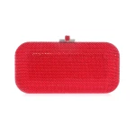 Judith Leiber Long Slide Red - Judith Leiber Crystal Clutch - Luxury Evening Bag - Shop at Luxury Shoes 
